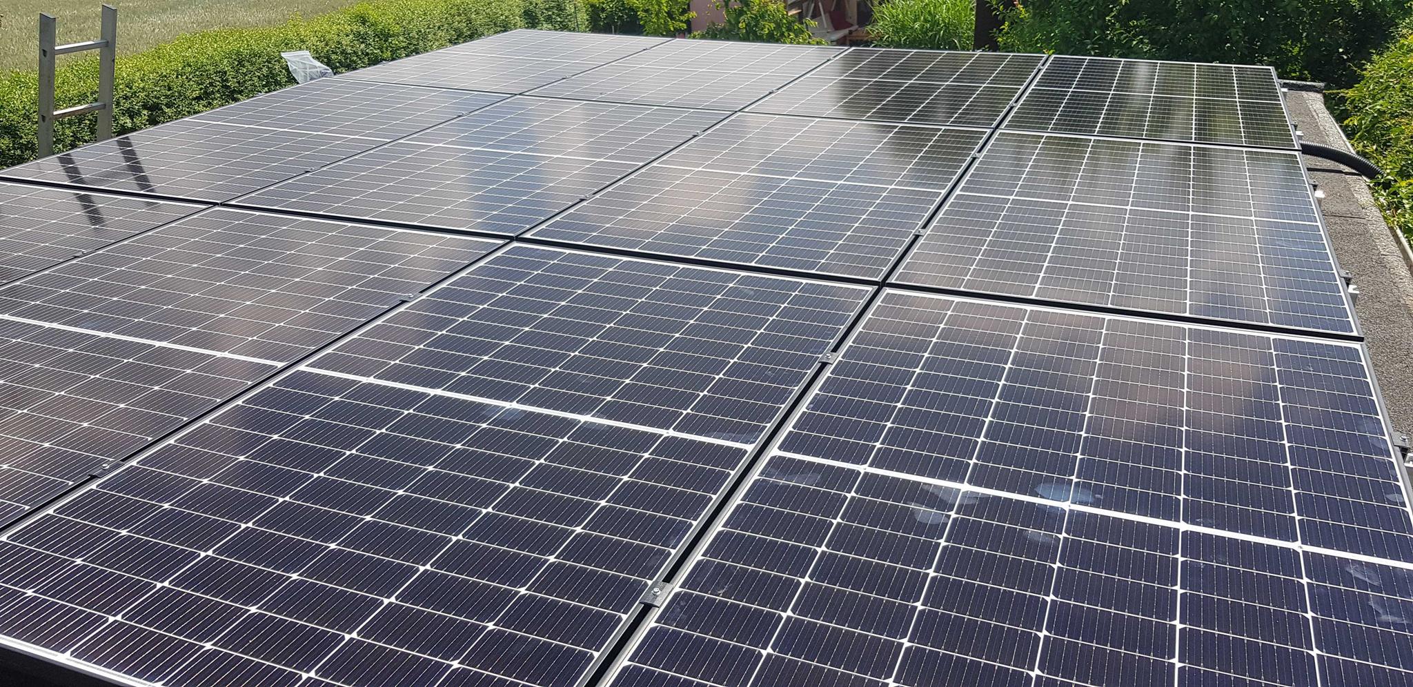 Solaranlage auf dem Flachdach – Nulleinspeiseanlage von zolar