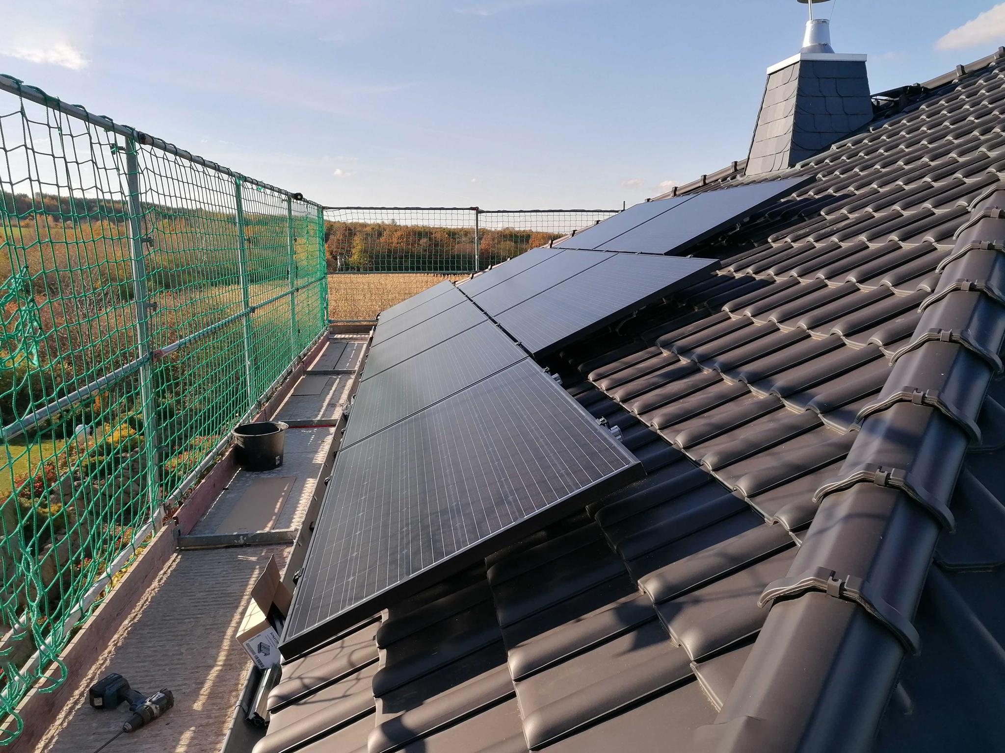 Installation einer PV-Anlage durch zolar - neues Energiegesetz Deutschland