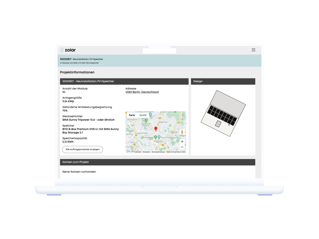 Das zolar Project Center – Digitale Projektorganisation für unsere Teams und Partnerbetriebe